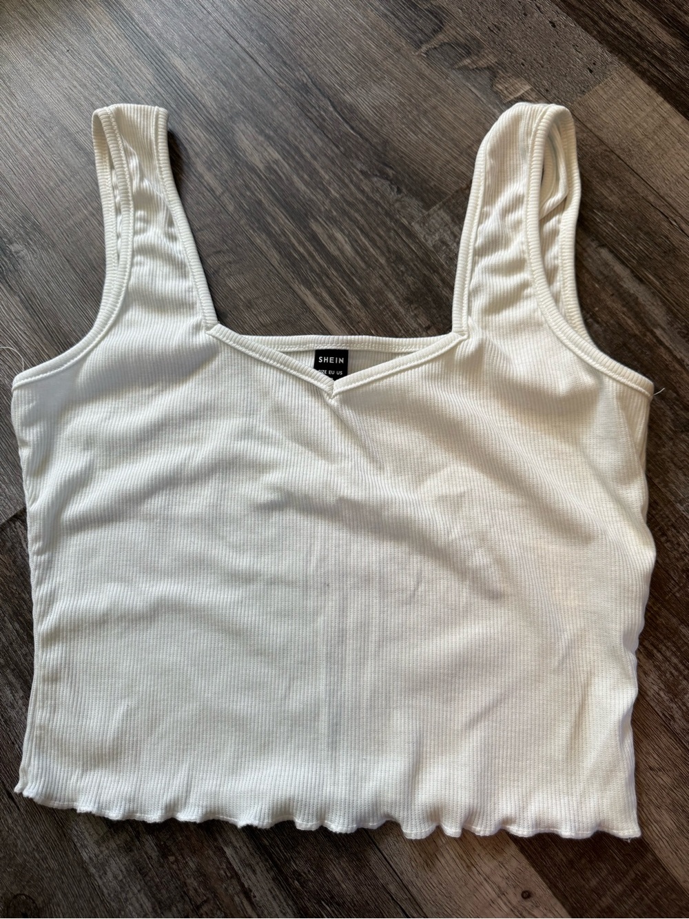 Shein White tank top